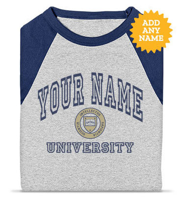 University ¾ Raglan T-Shirts