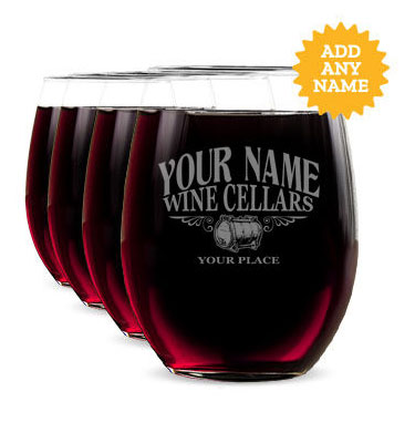 Wine Cellars Stemless Wine Glasses
