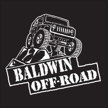 A619 Off-Road - Four-wheel drive vehicle engaged in rock crawling above Your Name Off-Road.