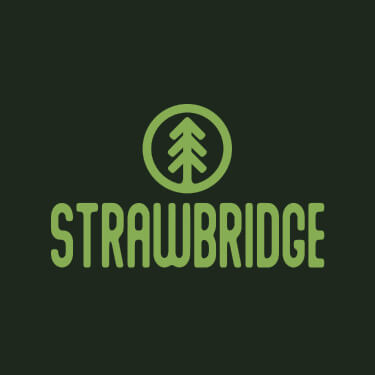 A901 Pine Tree - Iconographic pine tree in a circle above Your Name.
