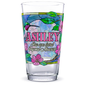Valentine's Day Engraved Pint Glasses