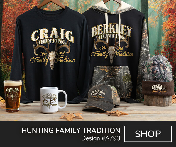 Hunting Family Tradition - T-Shirt, Hat & Rocks Glass