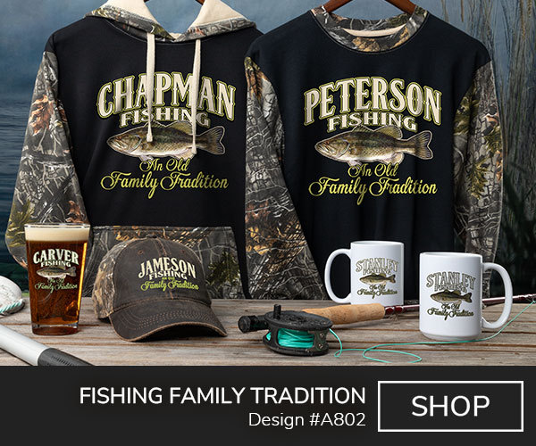 Fishing Family Tradition - T-Shirt, Hat & Pint Glass