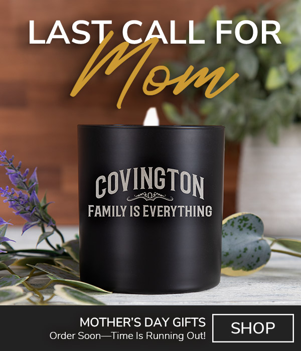 Made For Mom, above two special edition coffee mugs. Mother's Day Gifts. Thoughtful Gifts She'll Love.