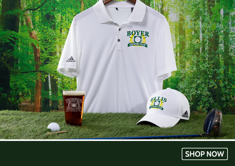Classic Country Club personalized t-shirts, pint glasses, hats and more!