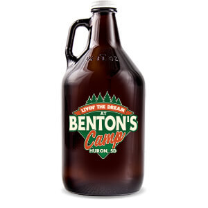 New Color Printed Growlers