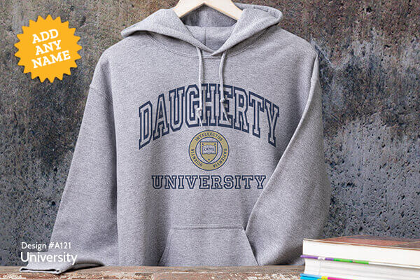 A121 University Hooded Sweatshirt