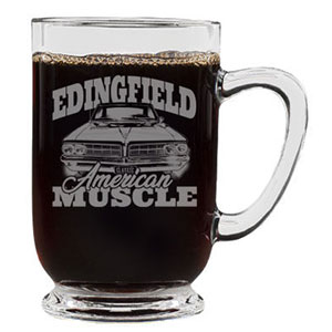 Custom Car Glass Coffee Mugs