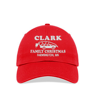 Christmas Embroidered Hats