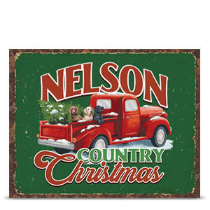 Christmas Tin Signs