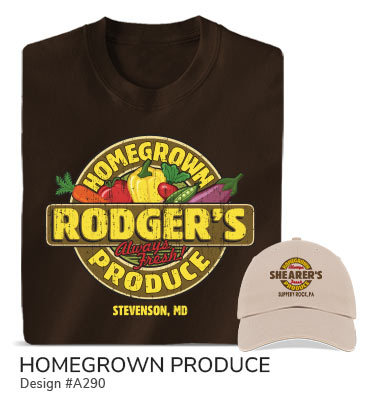 Homegrown Produce - T-Shirt & Hat