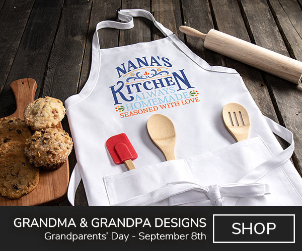 Custom gifts for Grandparents' Day