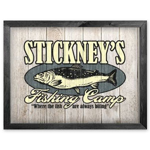 Fishing Framed Wall Art