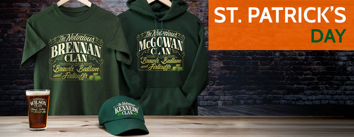 Personalized St. Patrick's Day Gifts