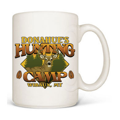 Deer Hunting Ceramic Coffee Mugs