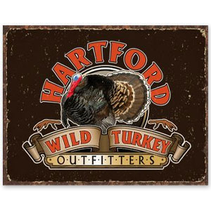 Turkey Hunting Tin Signs