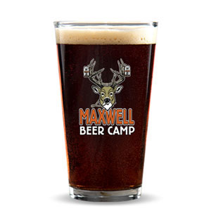 Hunting Colored Pint Glasses