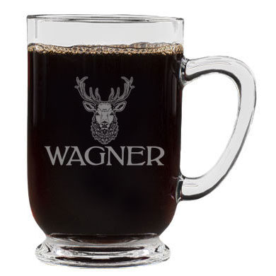 Deer Hunting Engraved Coffee Mugs