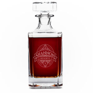 Monogram Decanters