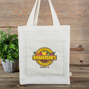 New A290 Homegrown Produce Canvas Totes!