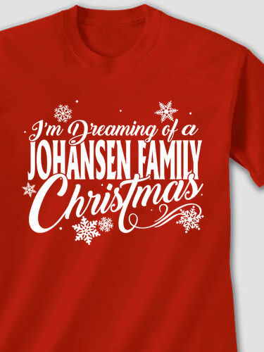 Dreaming Of Christmas Red Items | InkPixi
