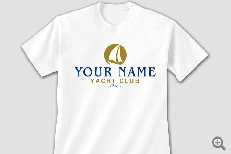 yacht club t shirt design